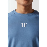 Camasa 11 Degrees Retro Taped T- - Elemental Blue