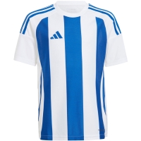 Camasa adidas Striped 24 T- for white and blue IW2134 copil