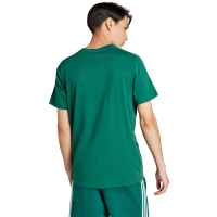 Camasa Men's T- adidas Essentials Single Jersey 3-Stripes green IS1333