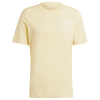 Camasa adidas Essentials Single Jersey Embroidered Small Logo Men's T- Yellow IX0121