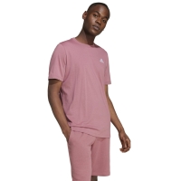 Camasa adidas Essentials Single Jersey Embroidered Small Logo Men's T- Pink IX0120