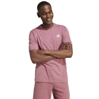 Camasa adidas Essentials Single Jersey Embroidered Small Logo Men's T- Pink IX0120