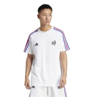 Camasa adidas France Essentials 3-Stripes T- barbat