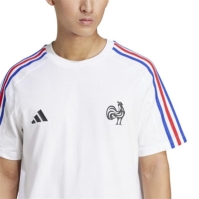 Camasa adidas France Essentials 3-Stripes T- barbat