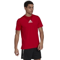 Tricou Men's adidas Primeblue Designed To Move Sport 3-Stripes red GM4318