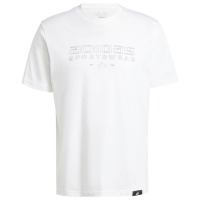 Camasa Men's T- adidas Tech Linear Graphic white IW2690