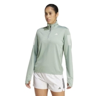 adidas The Run Half-Zip Running Top dama