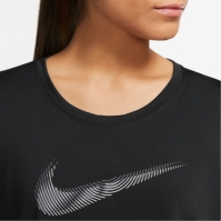 Nike Dri-FIT Swoosh Short-Sleeve Running Top dama