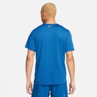 Nike Miler Flash Dri-FIT UV Short-Sleeve Running Top barbat