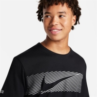 Nike Miler Flash Dri-FIT UV Short-Sleeve Running Top barbat