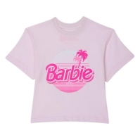 Camasa Character Barbie Back Graphic T- Pink