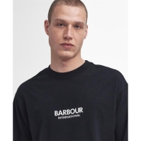 Camasa Barbour International Oversized Long-Sleeved T-