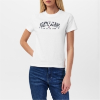 Blug Camasa Tommy Varsity Logo Crew Neck T- Tommy Jeans