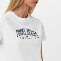 Blug Camasa Tommy Varsity Logo Crew Neck T- Tommy Jeans