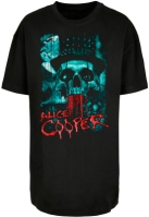 Tricou Alice Cooper - Skull Eyes Oversized Boyfriend dama Merchcode