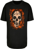 Tricou Slayer - Halloween Skulls Oversized Boyfriend dama Merchcode