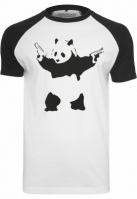 Tricou Banksy Panda Raglan Merchcode