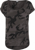 Tricou Camo Back Shaped dama Urban Classics