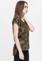 Tricou Camo Back Shaped dama Urban Classics