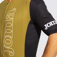 Crono Cycling Jersey Khaki Black Joma