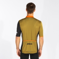 Crono Cycling Jersey Khaki Black Joma