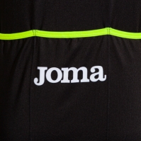 Crono Cycling Jersey Black Fluor Yellow Joma