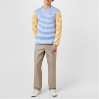 Camasa COMME DES GARCONS PLAY Bi-Colour Stripe T-