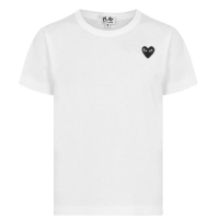 Camasa COMME DES GARCONS PLAY Embroidered Peeping Heart T- copil