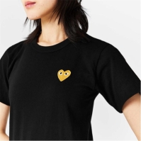 Camasa COMME DES GARCONS PLAY Gold Heart T-