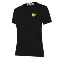 Camasa COMME DES GARCONS PLAY Gold Heart T-