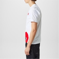 Camasa COMME DES GARCONS PLAY Large Peeping Heart T-