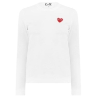 Camasa COMME DES GARCONS PLAY Peeping Heart Maneca Lunga T-