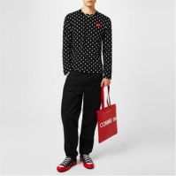 Camasa COMME DES GARCONS PLAY Polka Dot Heart T-