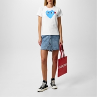 Camasa COMME DES GARCONS PLAY Printed Peeping Hearts T