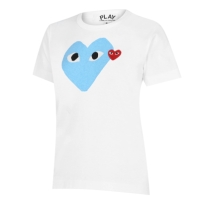 Camasa COMME DES GARCONS PLAY Printed Peeping Hearts T