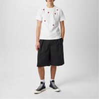 Camasa COMME DES GARCONS PLAY Scattered Hearts Cotton T-