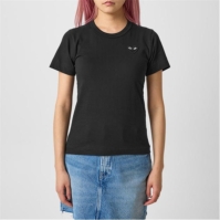 Camasa COMME DES GARCONS PLAY Small Peeping Heart T-