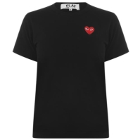 Camasa COMME DES GARCONS PLAY Small Peeping Heart T-