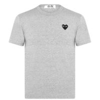 Camasa COMME DES GARCONS PLAY Small Peeping Heart Patch T-