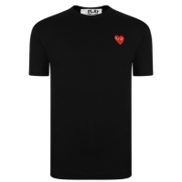 Camasa COMME DES GARCONS PLAY Small Peeping Heart Patch T-