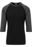 Tricou Contrast 3/4 Sleeve Raglan Urban Classics