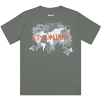 Camasa CP COMPANY Atlas Print Cotton T- copil