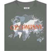 Camasa CP COMPANY Atlas Print Cotton T- copil