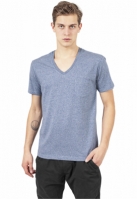 Tricou Melange V-Neck Pocket Urban Classics