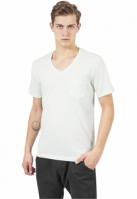 Tricou Melange V-Neck Pocket Urban Classics