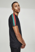 Tricou Stripe Shoulder Raglan Urban Classics