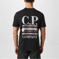 Camasa CP COMPANY 30/1 Jersey Logo Graphic T-