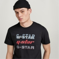 Camasa G Star Triple Logo Graphic T-