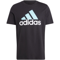 Tricou Men's Adidas Essentials Single Jersey Big Logo black IJ8582