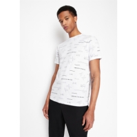 Camasa Armani Exchange All Over Print Logo T-